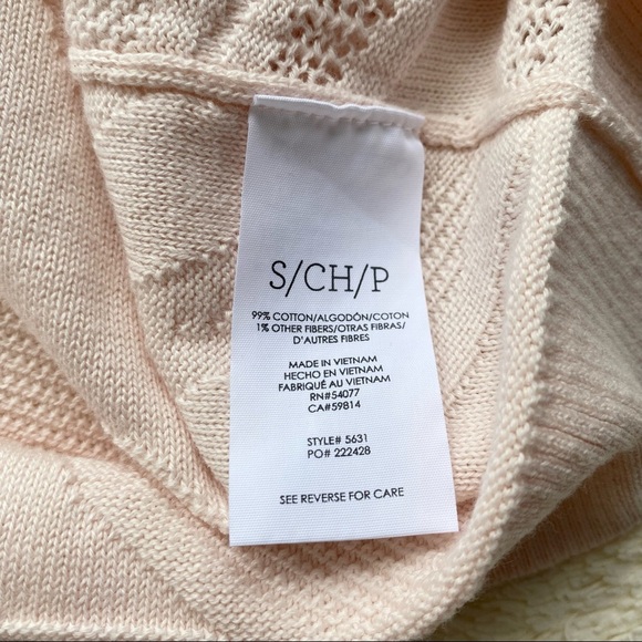 CAbi #5631 Pink Shy Boxy Pullover Sweater small - Picture 10 of 12